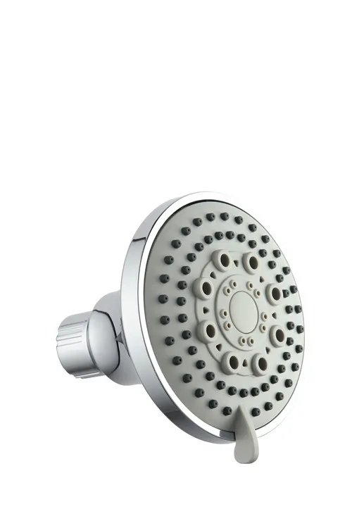 ABS Plastic Shower Head Chromed 5 Functions High Pressure With New Modern Shower Head
