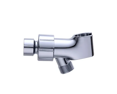 Ayarlanabilir El Duş Kol Braketi, ABS Plastik Döner Bilyalı Eklem Konektörü, Krom Kaplama