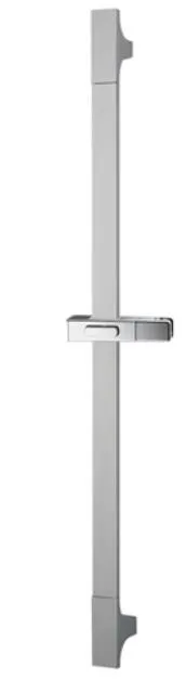 Square Shower Sliding Bar Set For Three Function Eco-Performance Hand Shower With Slide Bar And 59-Inch Flexible Hose, Chrome Plate